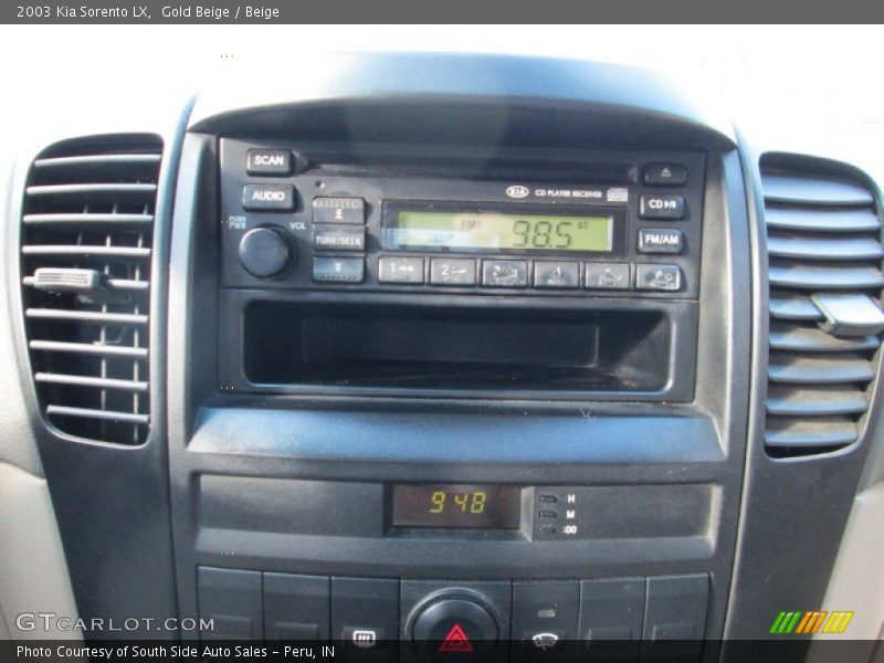 Gold Beige / Beige 2003 Kia Sorento LX