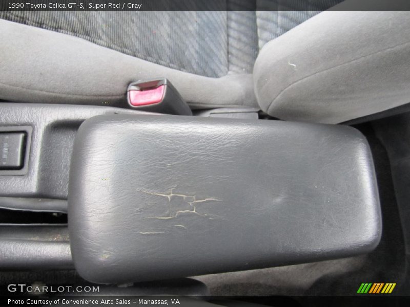 Super Red / Gray 1990 Toyota Celica GT-S