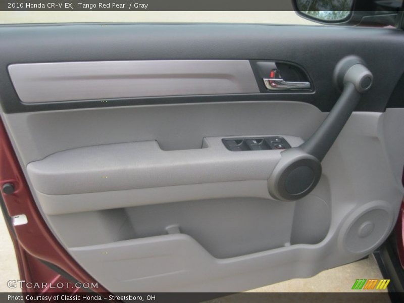 Tango Red Pearl / Gray 2010 Honda CR-V EX