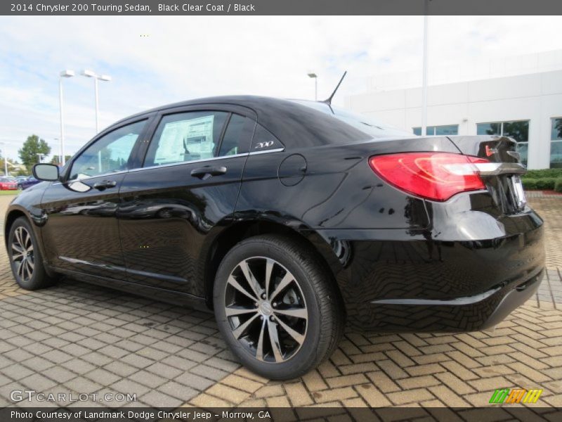 Black Clear Coat / Black 2014 Chrysler 200 Touring Sedan