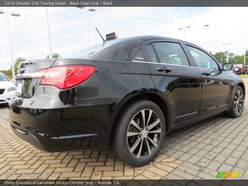 Black Clear Coat / Black 2014 Chrysler 200 Touring Sedan