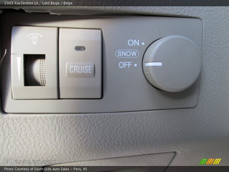 Gold Beige / Beige 2003 Kia Sorento LX