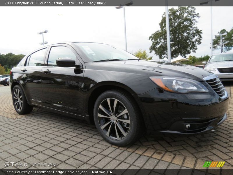 Black Clear Coat / Black 2014 Chrysler 200 Touring Sedan