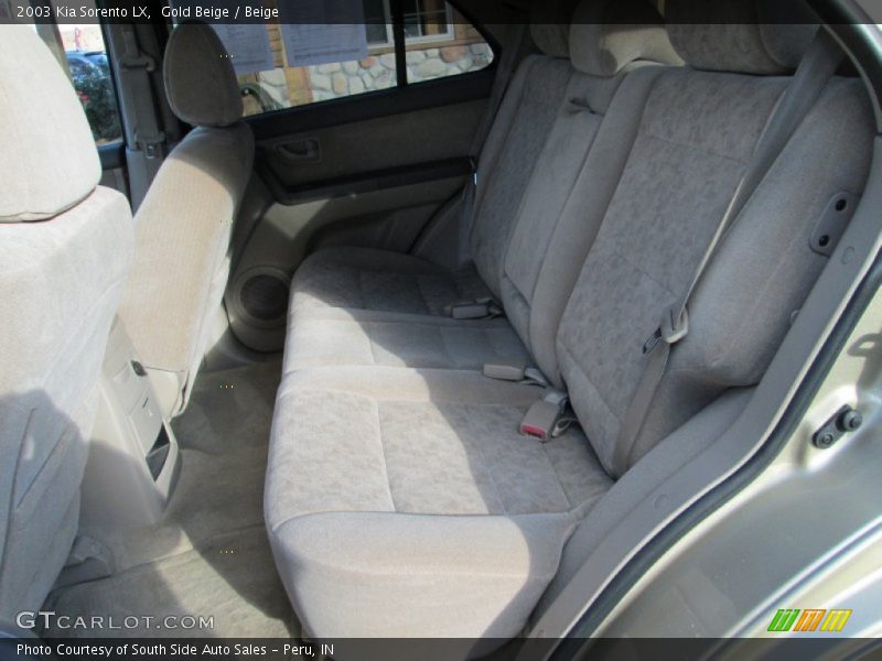 Gold Beige / Beige 2003 Kia Sorento LX