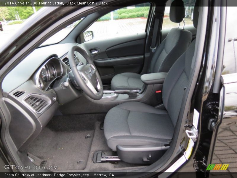 Front Seat of 2014 200 Touring Sedan