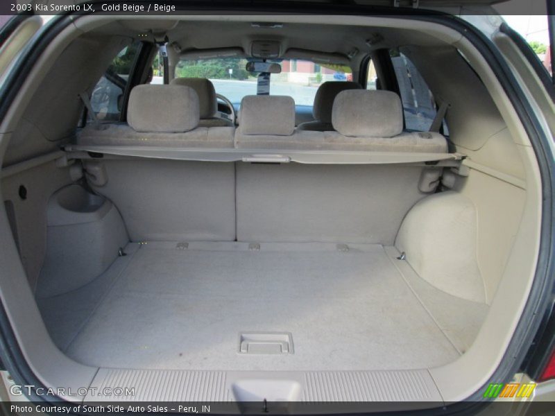 Gold Beige / Beige 2003 Kia Sorento LX