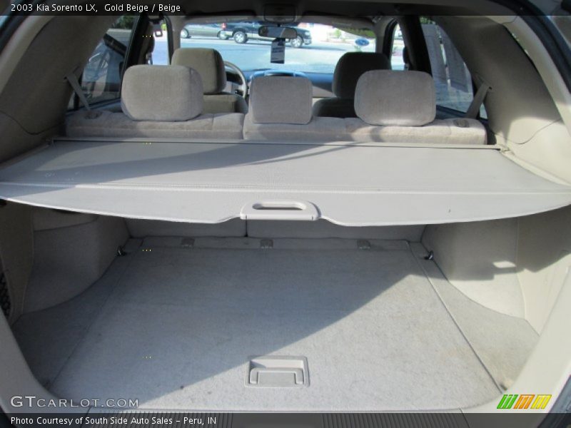 Gold Beige / Beige 2003 Kia Sorento LX