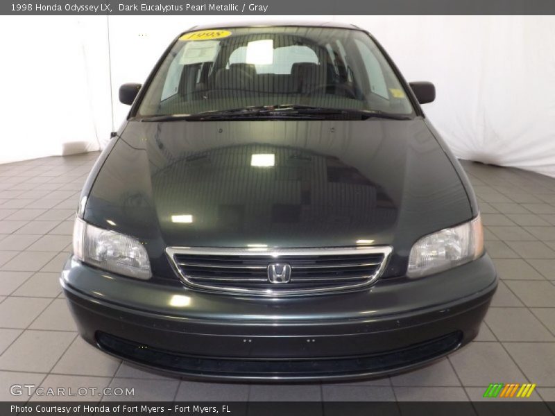 Dark Eucalyptus Pearl Metallic / Gray 1998 Honda Odyssey LX