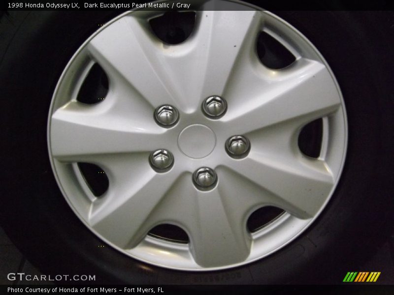Dark Eucalyptus Pearl Metallic / Gray 1998 Honda Odyssey LX