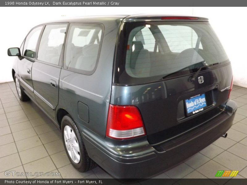 Dark Eucalyptus Pearl Metallic / Gray 1998 Honda Odyssey LX