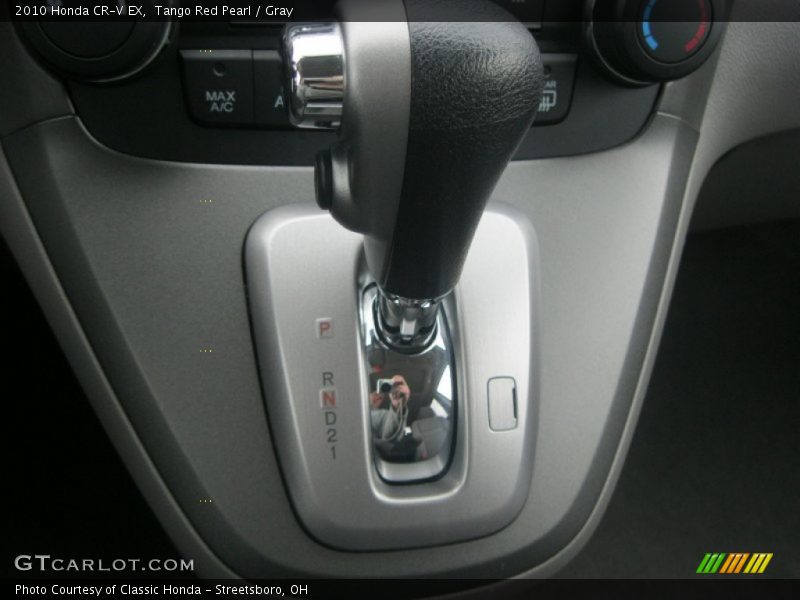 Tango Red Pearl / Gray 2010 Honda CR-V EX