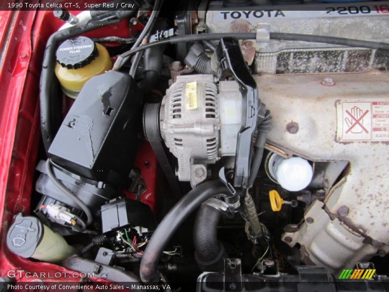  1990 Celica GT-S Engine - 2.2 Liter DOHC 16-Valve 4 Cylinder
