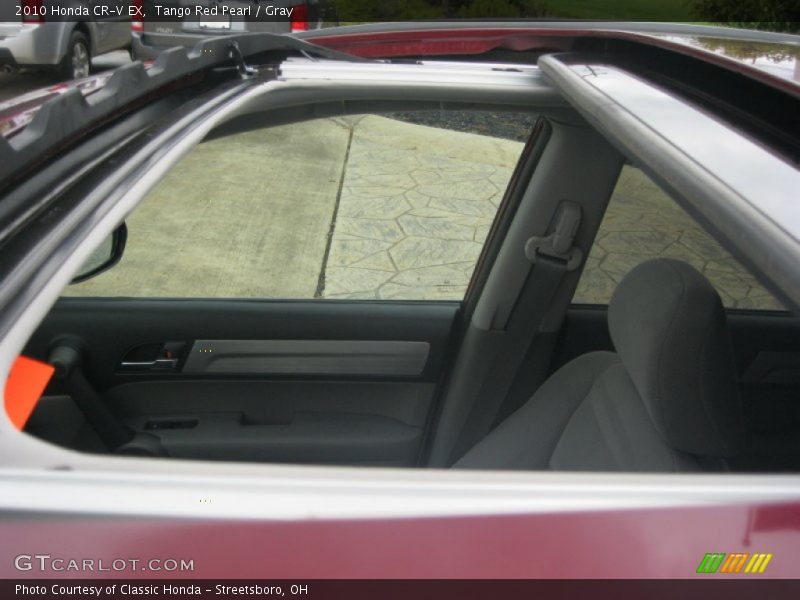 Tango Red Pearl / Gray 2010 Honda CR-V EX