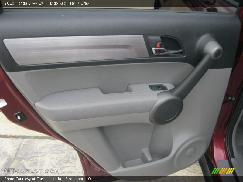 Tango Red Pearl / Gray 2010 Honda CR-V EX
