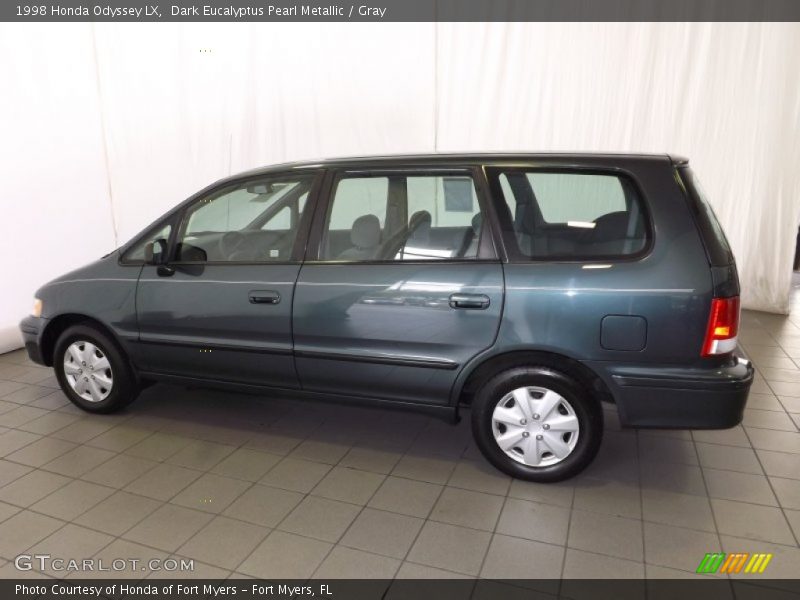 Dark Eucalyptus Pearl Metallic / Gray 1998 Honda Odyssey LX