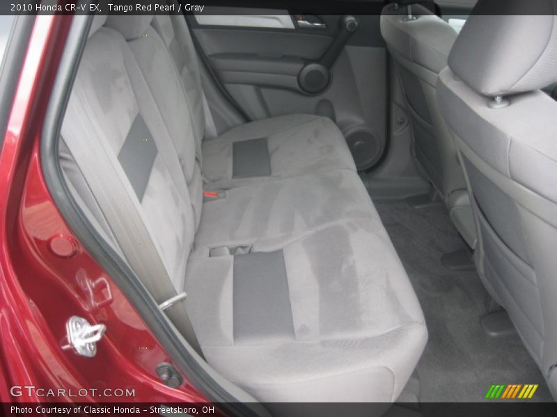 Tango Red Pearl / Gray 2010 Honda CR-V EX