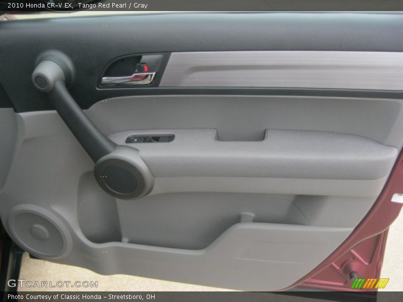 Tango Red Pearl / Gray 2010 Honda CR-V EX