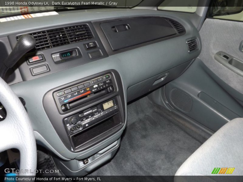 Dark Eucalyptus Pearl Metallic / Gray 1998 Honda Odyssey LX