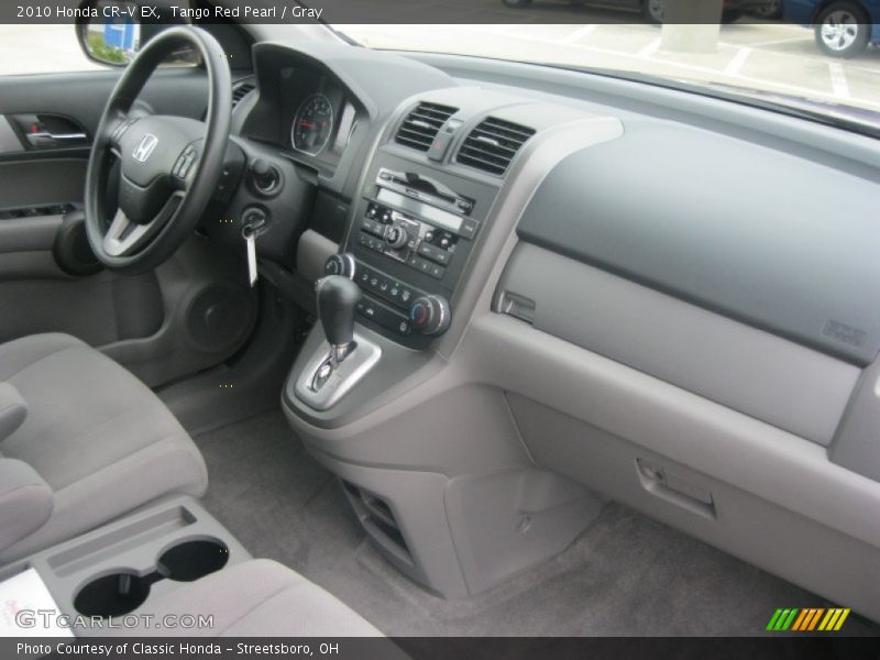 Tango Red Pearl / Gray 2010 Honda CR-V EX