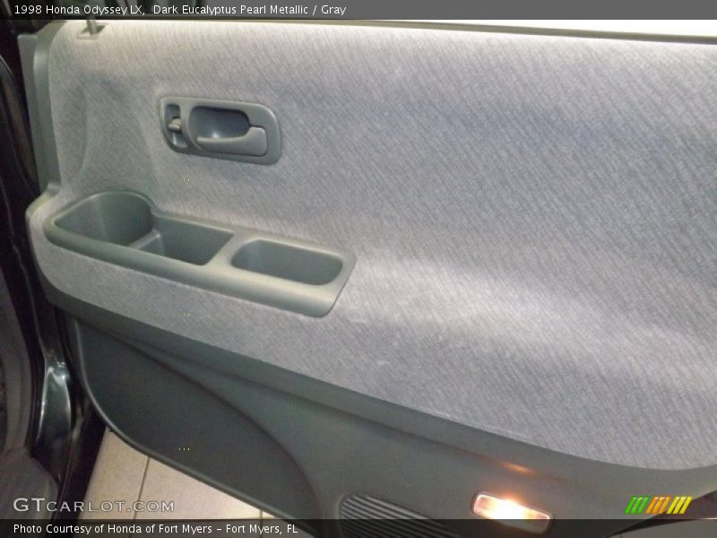 Dark Eucalyptus Pearl Metallic / Gray 1998 Honda Odyssey LX