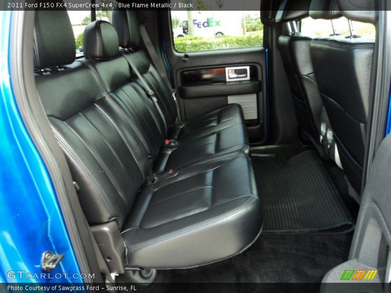 Rear Seat of 2011 F150 FX4 SuperCrew 4x4