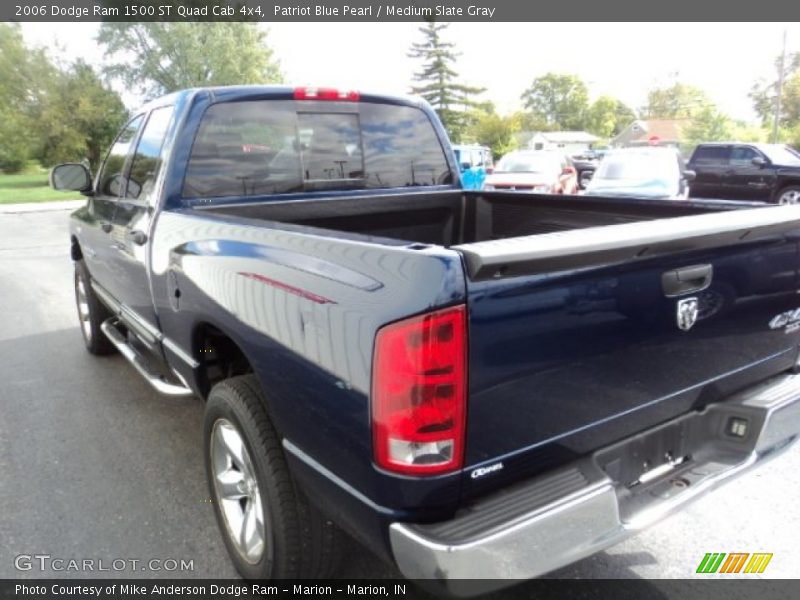 Patriot Blue Pearl / Medium Slate Gray 2006 Dodge Ram 1500 ST Quad Cab 4x4