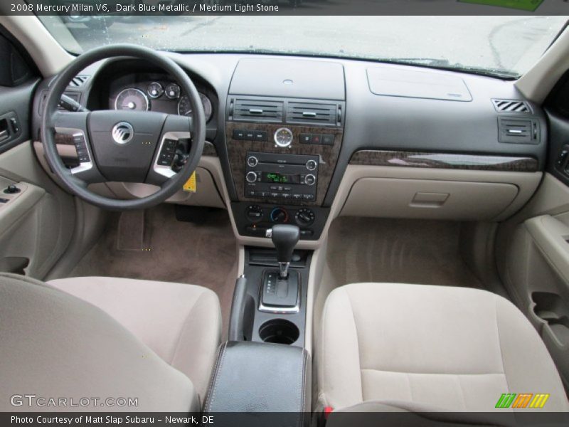 Dashboard of 2008 Milan V6