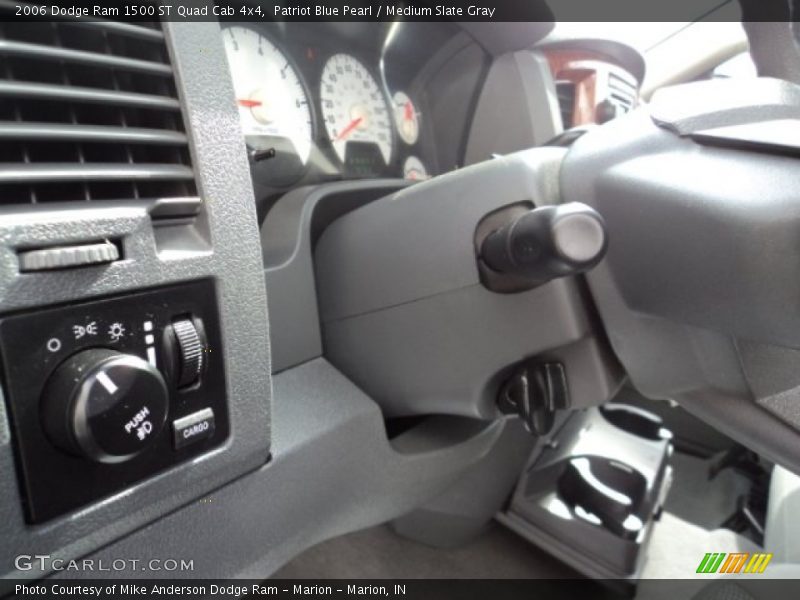 Patriot Blue Pearl / Medium Slate Gray 2006 Dodge Ram 1500 ST Quad Cab 4x4