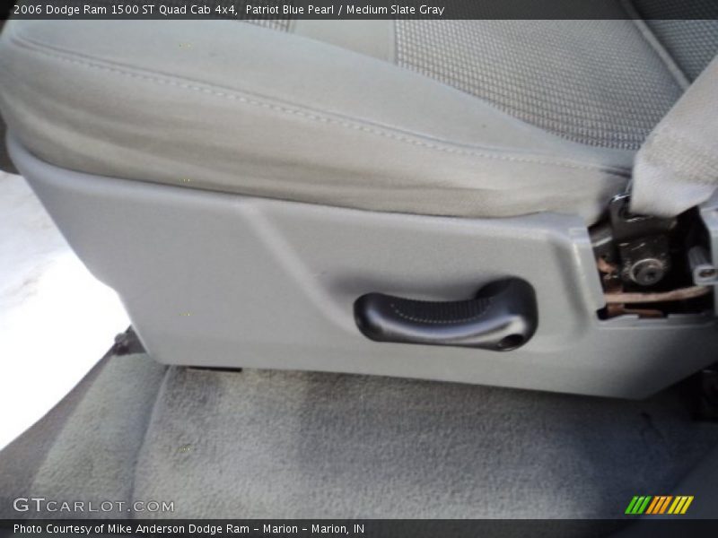 Patriot Blue Pearl / Medium Slate Gray 2006 Dodge Ram 1500 ST Quad Cab 4x4