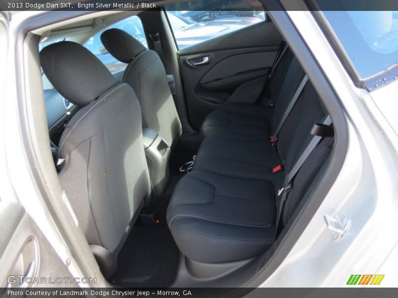 Bright Silver Metallic / Black 2013 Dodge Dart SXT