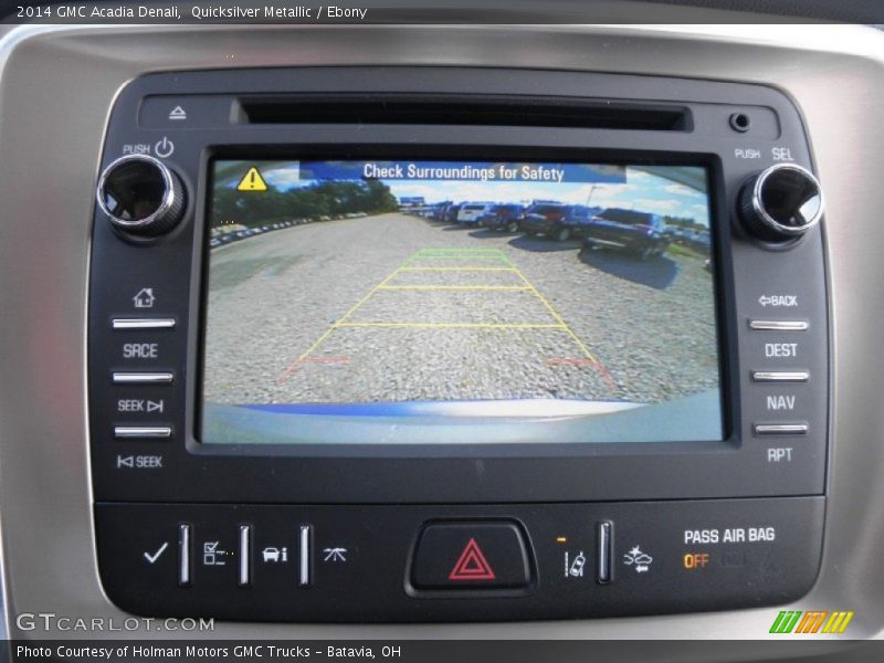Quicksilver Metallic / Ebony 2014 GMC Acadia Denali
