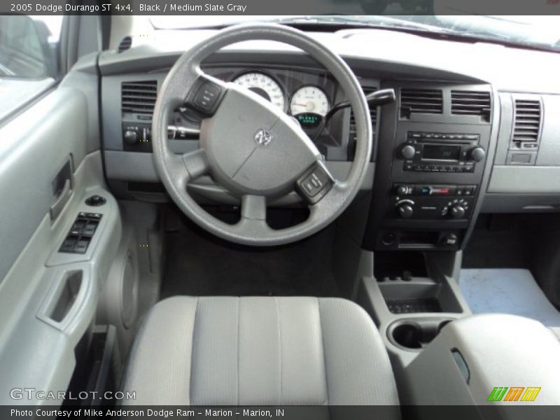 Black / Medium Slate Gray 2005 Dodge Durango ST 4x4