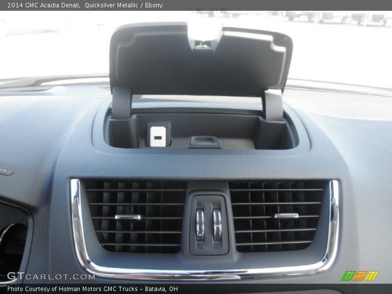 Quicksilver Metallic / Ebony 2014 GMC Acadia Denali