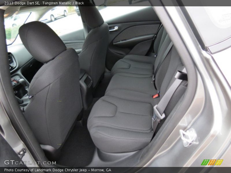 Tungsten Metallic / Black 2013 Dodge Dart SE