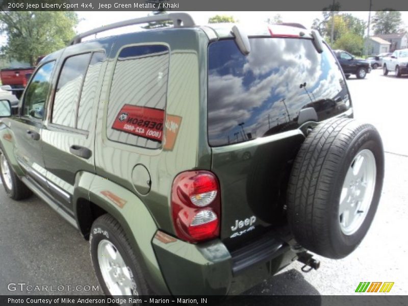 Jeep Green Metallic / Khaki 2006 Jeep Liberty Sport 4x4