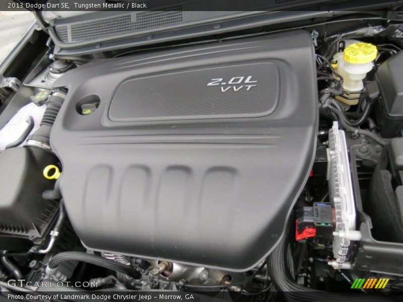 Tungsten Metallic / Black 2013 Dodge Dart SE