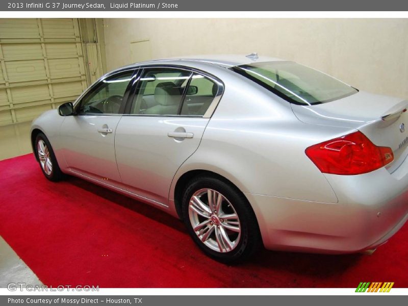 Liquid Platinum / Stone 2013 Infiniti G 37 Journey Sedan