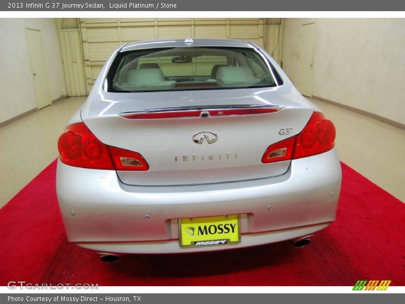 Liquid Platinum / Stone 2013 Infiniti G 37 Journey Sedan