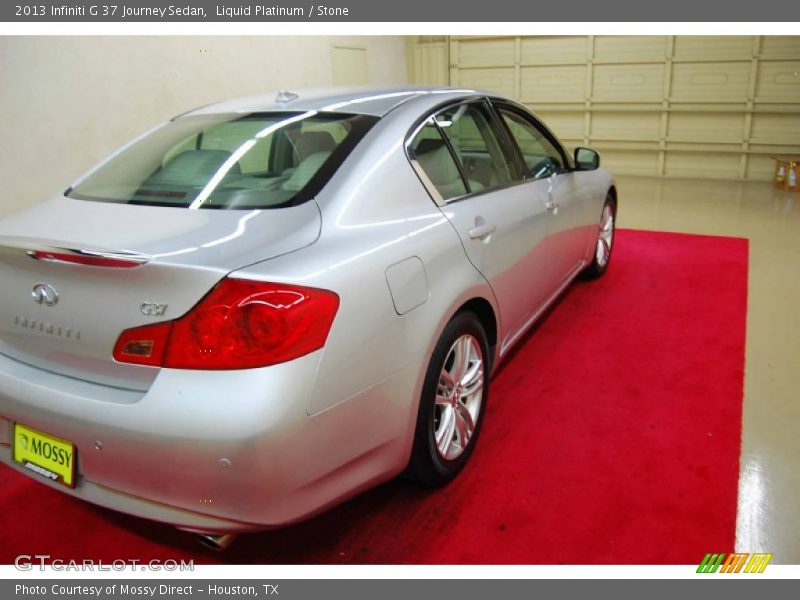 Liquid Platinum / Stone 2013 Infiniti G 37 Journey Sedan