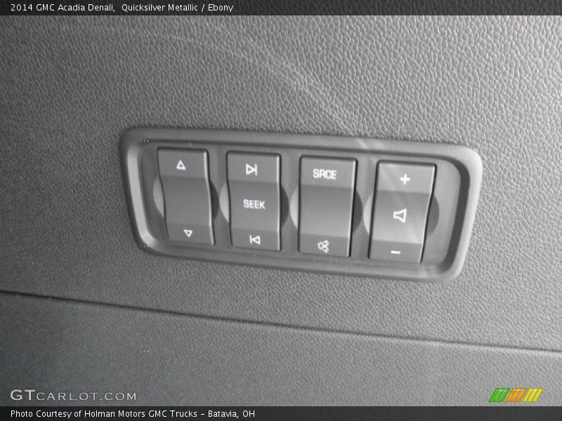 Quicksilver Metallic / Ebony 2014 GMC Acadia Denali