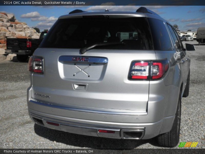 Quicksilver Metallic / Ebony 2014 GMC Acadia Denali