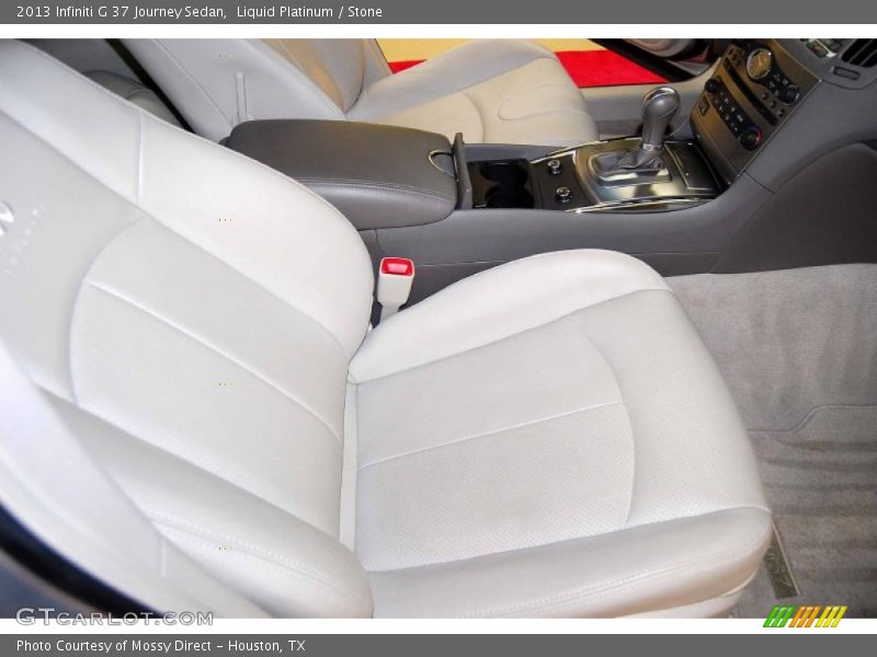 Liquid Platinum / Stone 2013 Infiniti G 37 Journey Sedan