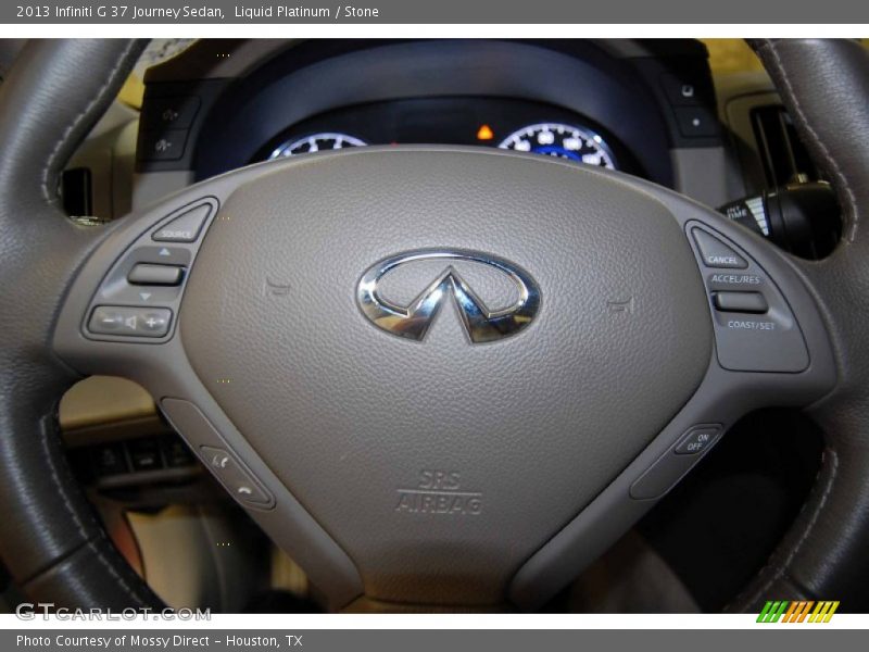 Liquid Platinum / Stone 2013 Infiniti G 37 Journey Sedan