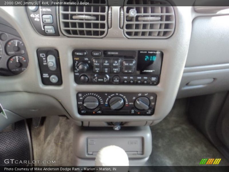 Pewter Metallic / Beige 2000 GMC Jimmy SLT 4x4