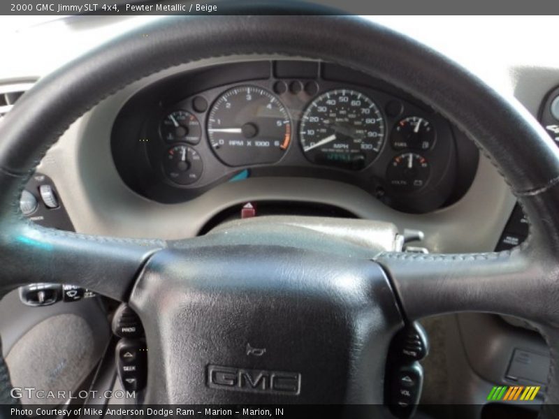 Pewter Metallic / Beige 2000 GMC Jimmy SLT 4x4