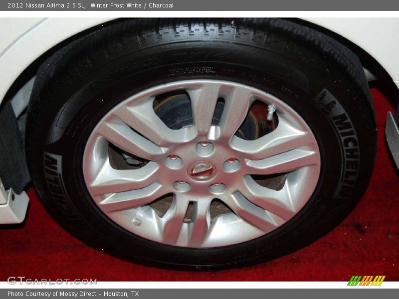Winter Frost White / Charcoal 2012 Nissan Altima 2.5 SL