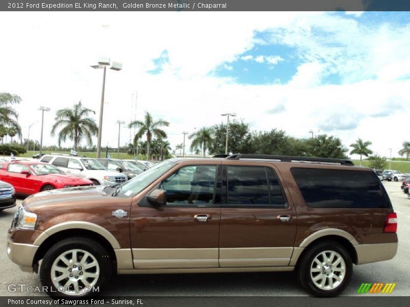  2012 Expedition EL King Ranch Golden Bronze Metallic