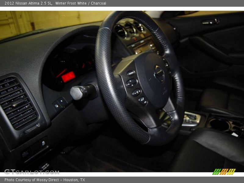 Winter Frost White / Charcoal 2012 Nissan Altima 2.5 SL