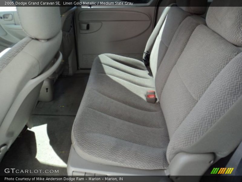 Linen Gold Metallic / Medium Slate Gray 2005 Dodge Grand Caravan SE