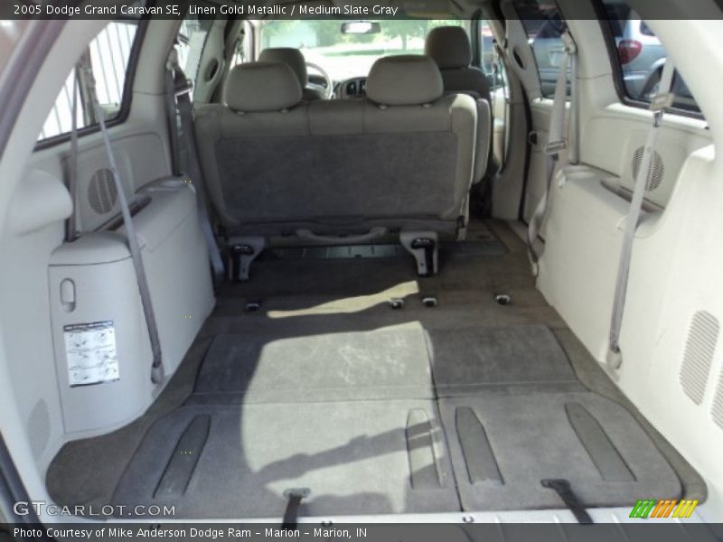 Linen Gold Metallic / Medium Slate Gray 2005 Dodge Grand Caravan SE